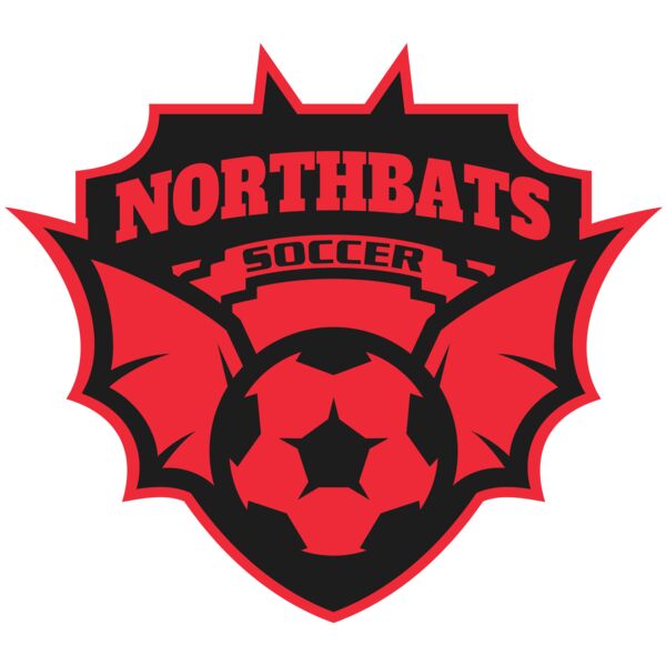 North bats Tournament Soccer logo template Thumbnail